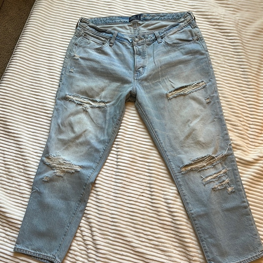 Abercrombie & fitch Ames slim boyfriend jeans size 31/12